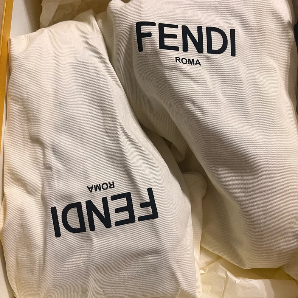 Fendi Black High-Top Sneakers - Picture 2 of 11